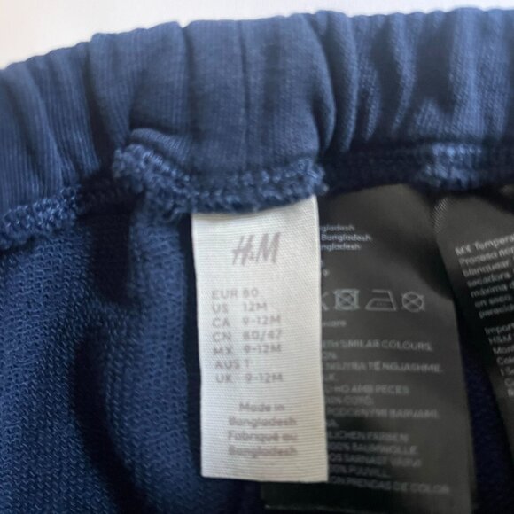 H&M 8 Piece Baby Pants Bundle Grey/Green/Blue, 12 months - Picture 10 of 13